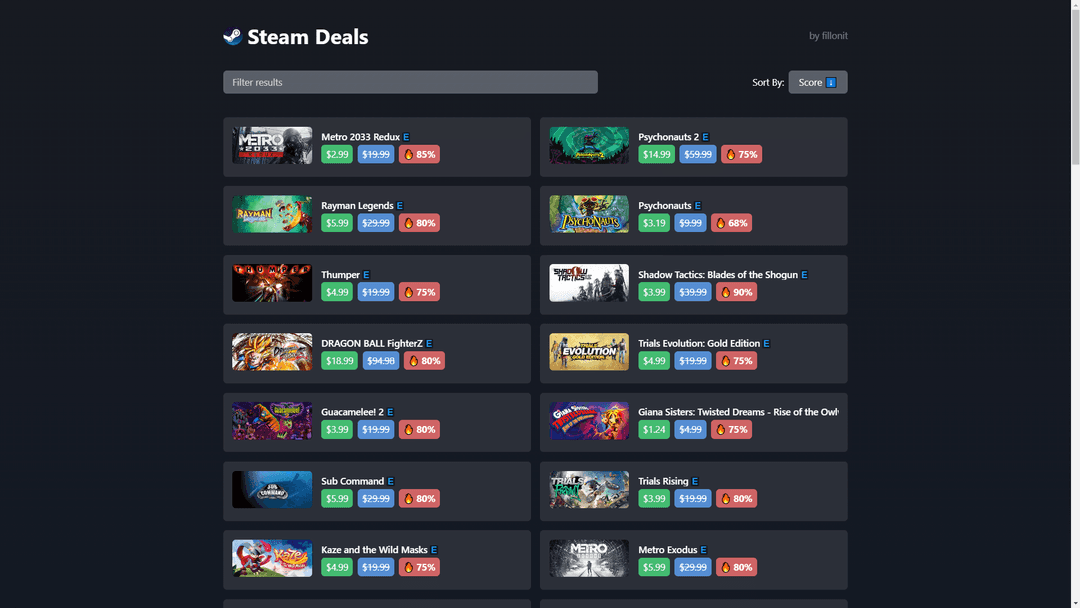 Steam Deals